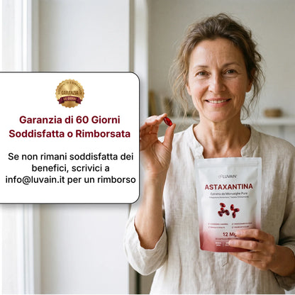 Mirasni Astaxanthin 12 mg měkké kapsle